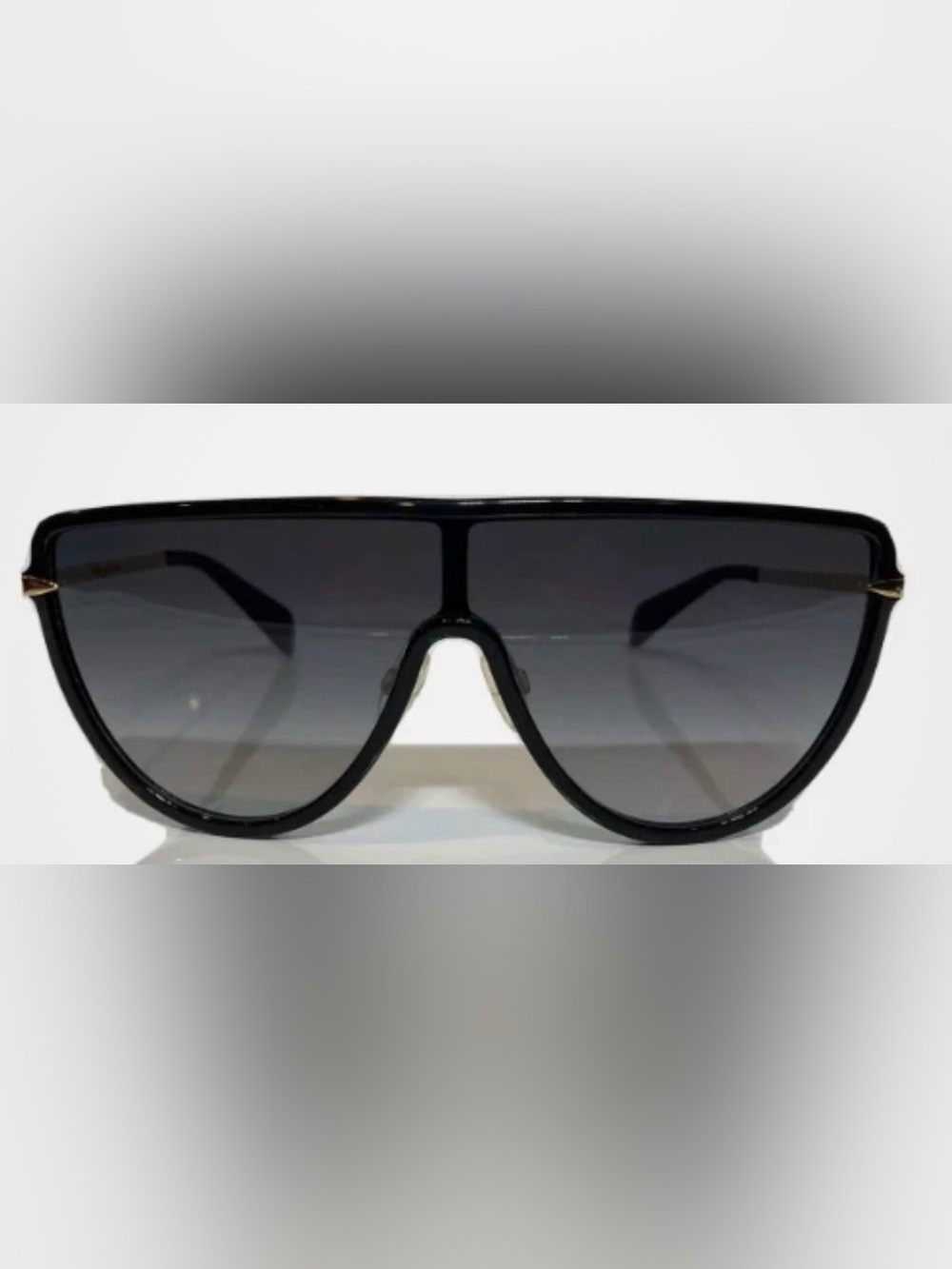Rag & Bone RNB 1008/S. 2M2 Black Cold Shield Woman Sunglasses 140MM